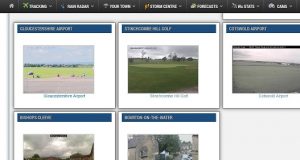 The Glos Airport Webcam is now featured on the Cotswold Weather site