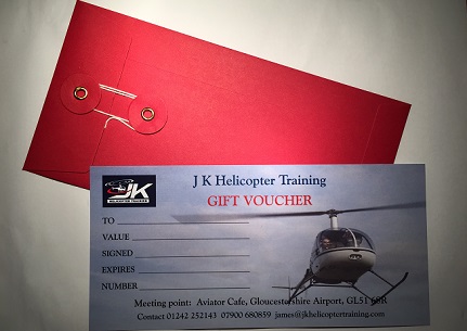 A Helicopter flight pleasure gift for 60 minutes