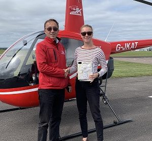 Helicopter trial flight lessons - 2 hours