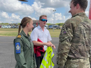 RN helicopter pilot trained at Gloucestershire Airport